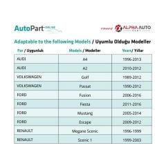 Chrysler, Dodge, Jeep, Land Rover için Tampon Izgara Klipsi- 10 Adet