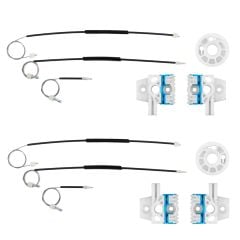 Volkswagen Jetta için Ön-Arka Cam Tamir Seti-Sağ-Sol-SET