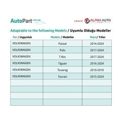 BMW, Audi, Land Rover için Döşeme Klipsi- 10 Adet