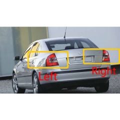 Skoda Octavia için Arka Stop SOL Lamba Camı
