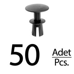 Volkswagen, Skoda için Döşeme Klipsi- 50 Adet