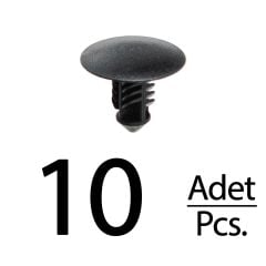 Renault Megane, Nissan için Kaput Keçe Klipsi- 10 Adet