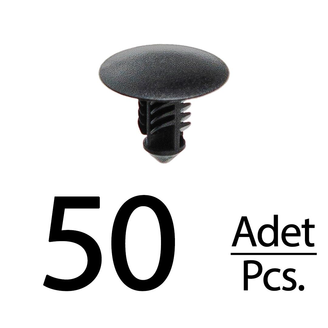 Renault Megane, Nissan için Kaput Keçe Klipsi- 50 Adet