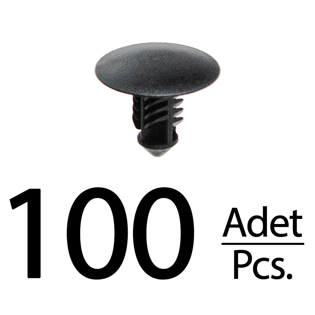 Renault Megane, Nissan için Kaput Keçe Klipsi- 100 Adet