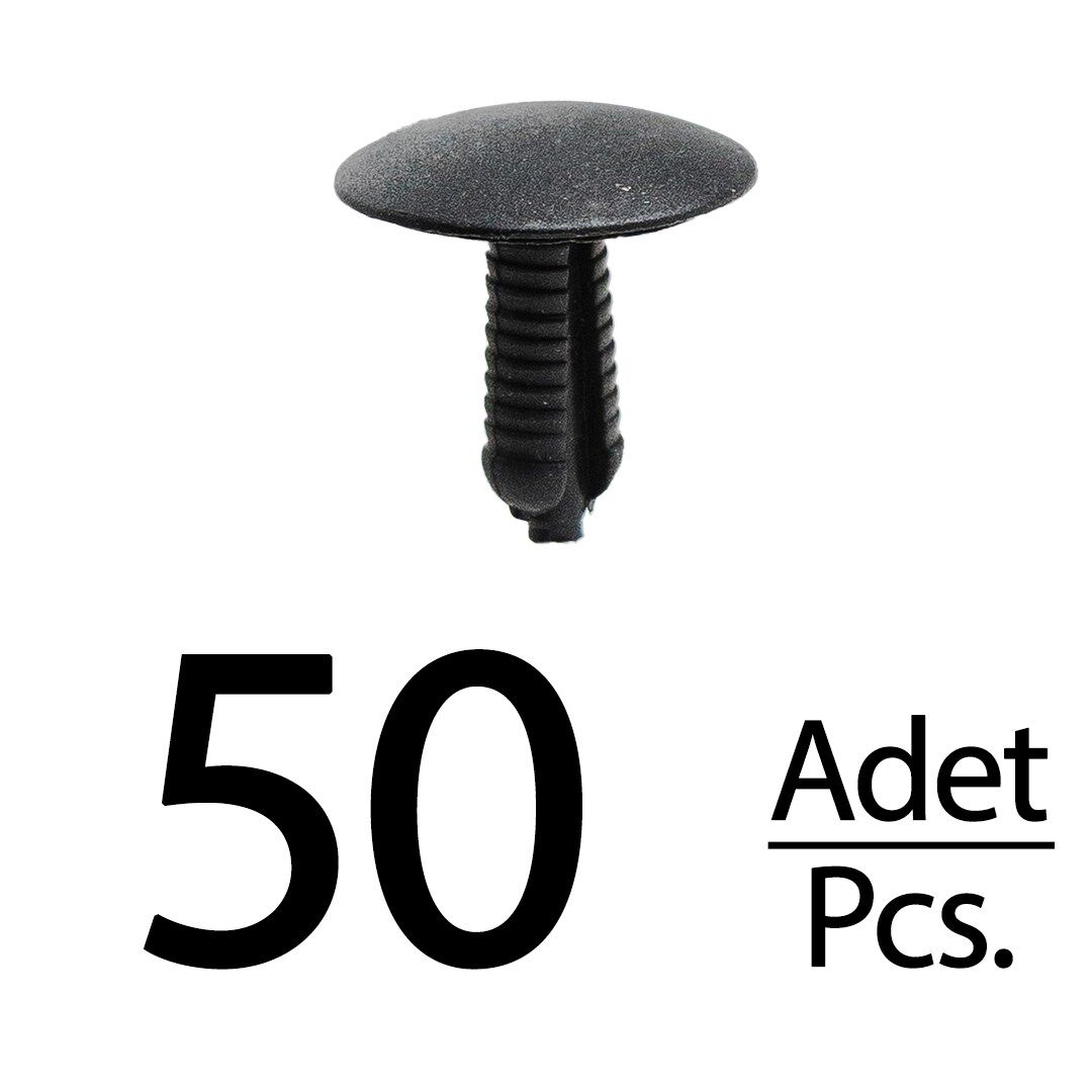 Ford, Land Rover, Jaguar için Döşeme Klipsi- 50 Adet