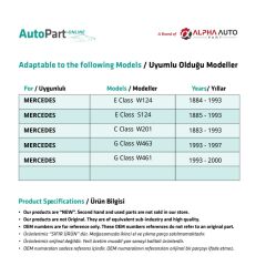 Injector Pipe for Mercedes E Class W210,S210, G Class W461