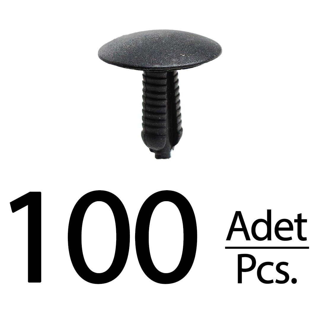 Ford, Land Rover, Jaguar için Döşeme Klipsi- 100 Adet