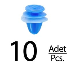 Peugeot, Citroen, Renault için Çıta Klipsi- 10 Adet