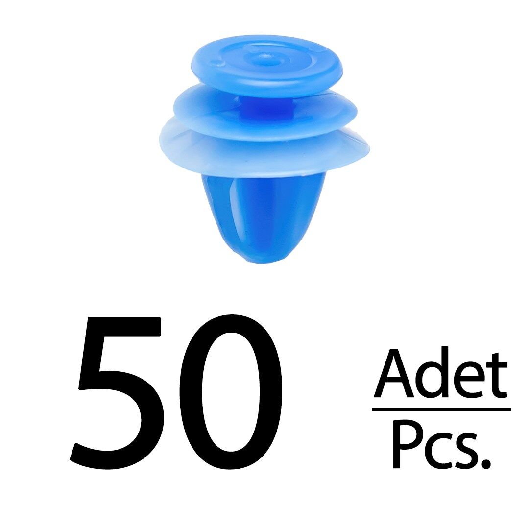 Peugeot, Citroen, Renault için Çıta Klipsi- 50 Adet