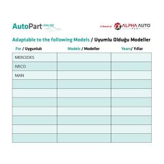 Mercedes, İveco, MAN için Termostat Su Hortumu Boru Konnektörü- 5 Adet