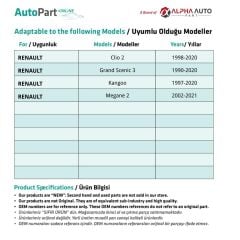 Renault için Çevre Bant Klipsi- 100 Adet