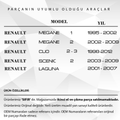 Renault Megane,Clio,Laguna için Jant Kapak Açma Anahtarı