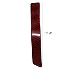 Rear Bumper Reflector for Fiat Doblo, Opel Combo D - RH