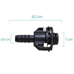 Connecteur de tuyau de carburant 5 pièces pour Mercedes