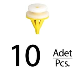 Renault için Döşeme Klipsi- 10 Adet