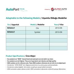 Windshield Repair Jack Reel - Set for Renault Clio,Symbol