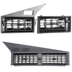 Mercedes E Class W201 için Sağ - Sol ve Orta Panel Difüzörü