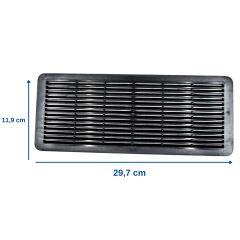 Mercedes C Sınıf (W202-W203)  için Sunroof Güneşlik El Tutamağı ve Izgarası -Siyah