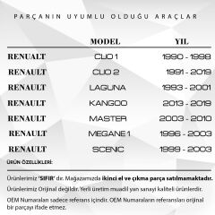 Fender Signal for Renault Clio, Nissan Primastar, Dacia Duster