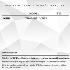 Ford Transit V363 için Destek Braketi - KASA SAĞ-SOL SET