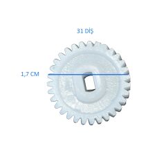 Side Mirror Folding Gear for Peugeot, Renault - 31 Teeth