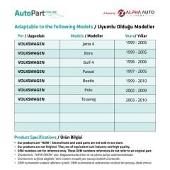 Tailgate Lock Motor for Volkswagen Jetta 4,Bora,Golf 4,Passat,Beetle,Polo,Touareg