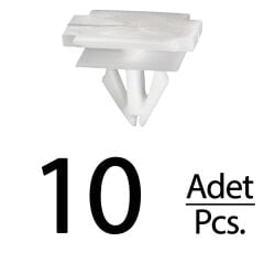 Opel Mokka Crossland Cadillac Chevrolet Buick GMC için Çamurluk Klipsi - 10 Adet