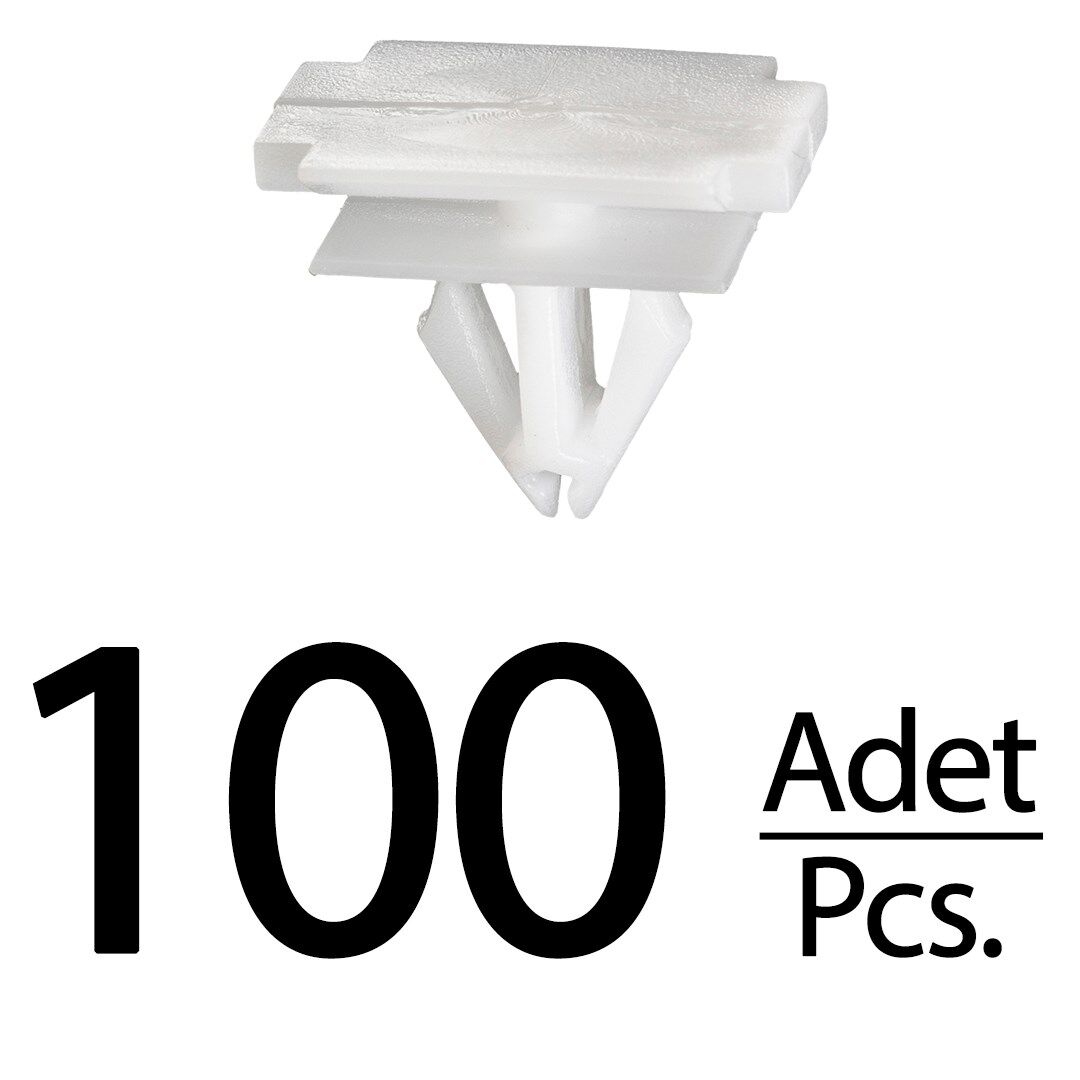 Opel Mokka Crossland Cadillac Chevrolet Buick GMC için Çamurluk Klipsi - 100 Adet