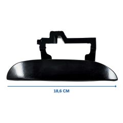 BMW 5 Serisi E39 için Dış Metal Kapı Kolu Sağ- Sol Set