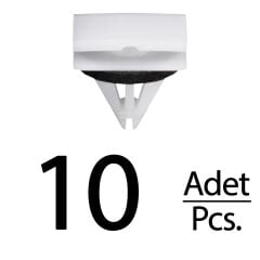 Ford için Çıta Klipsi- 10 Adet