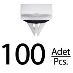 Ford için Çıta Klipsi- 100 Adet