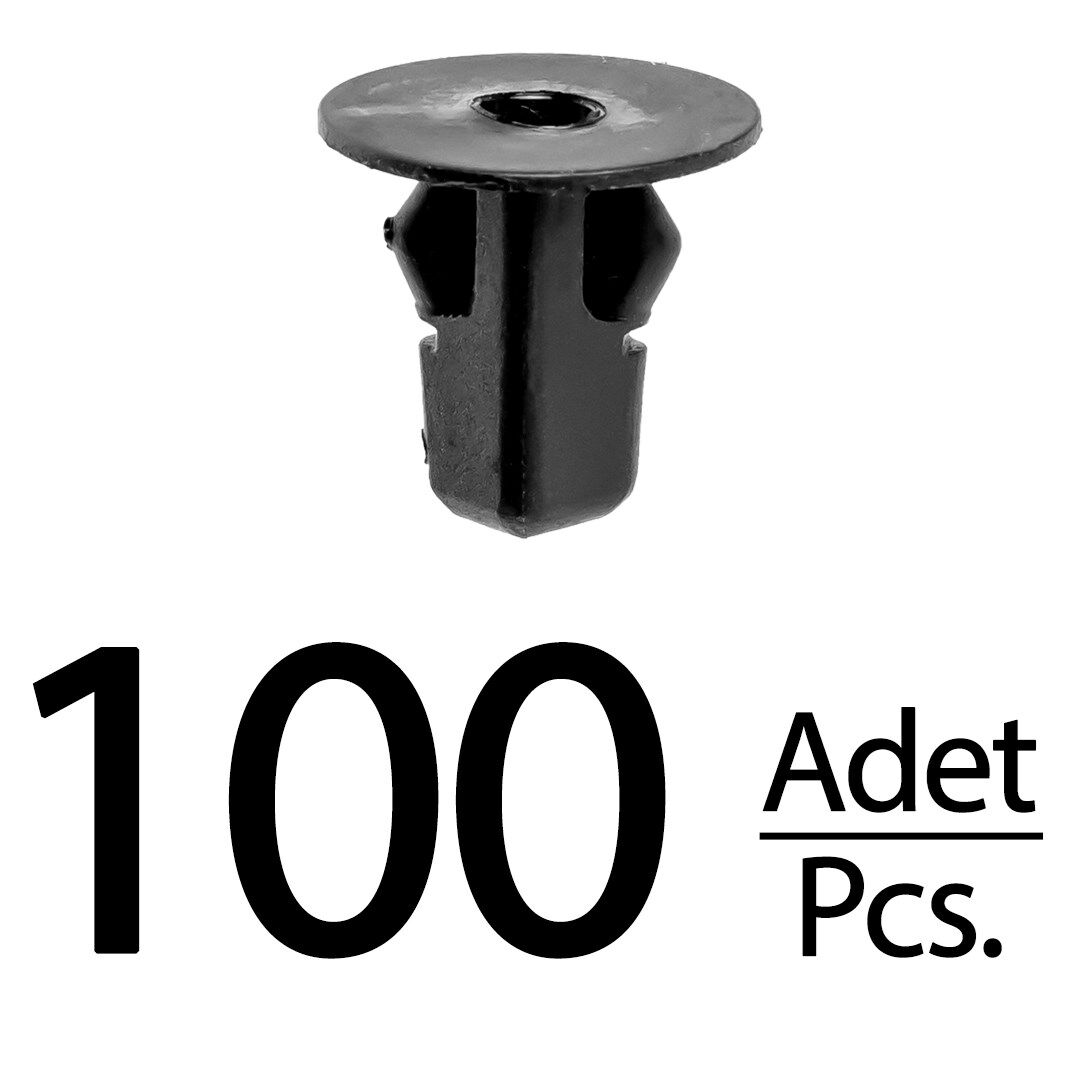 Toyota ve Lexus için Çamurluk Etek Klipsleri- 100 Adet