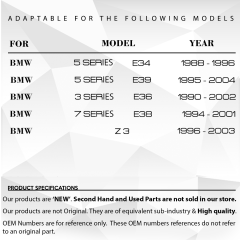 BMW E34, E36, E38, E39, Z3 için Vanos Tamir Takımı Seti