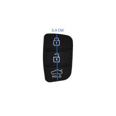 Hyundai I20,I30, Accent, Elentra, Tucson için Anahtar Buton Lastiği