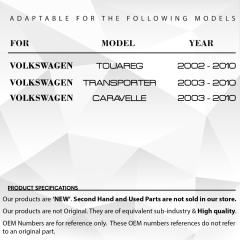 Oil Cooler Gasket Kit for Volkswagen Transporter, Touareg