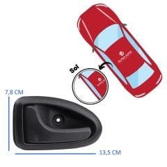 Right and Left Door Interior Opening Lever for Renault Megane 1, Clio2