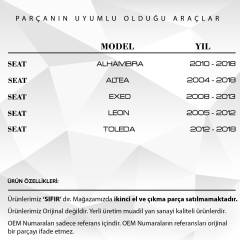 VW Golf, Caddy,  Audi A4, Q5  için Yağ Soğutucu Contası