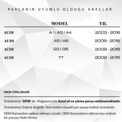 VW Golf, Caddy,  Audi A4, Q5  için Yağ Soğutucu Contası