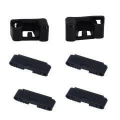 Sunroof Skid Plastic and Almond for Peugeot 206 6 pcs