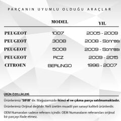 Bouchon de flotteur et joint de réservoir de carburant pour Peugeot, Citroën