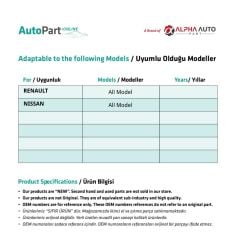 Door Lock Motor for Renault, Nissan