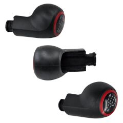 Opel Astra H için El Freni-Vites Körüğü ve Vites Topuzu (5)-KIRMIZI