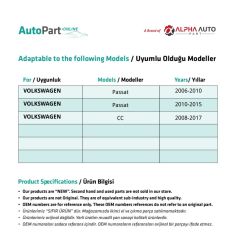 Column Lock Motor for Volkswagen Passat B6,B7,CC