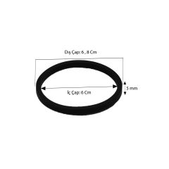 Oil Cooler Gasket 2-Piece for Audi, Seat, Skoda, Volkswagen