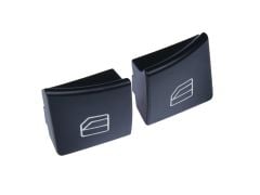 2 Pieces Window Button Repair Cover for Mercedes E Class W212