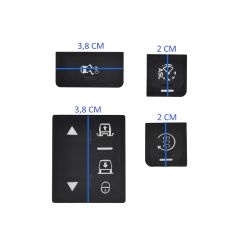 Console Keypad for Land Rover Range Rover Sport (Version with Eco)