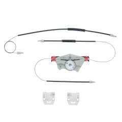 Front Door Glass Repair Kit-Right-Left-SET for Skoda Fabia