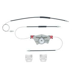 Front Door Glass Repair Kit-Right-Left-SET for Skoda Fabia
