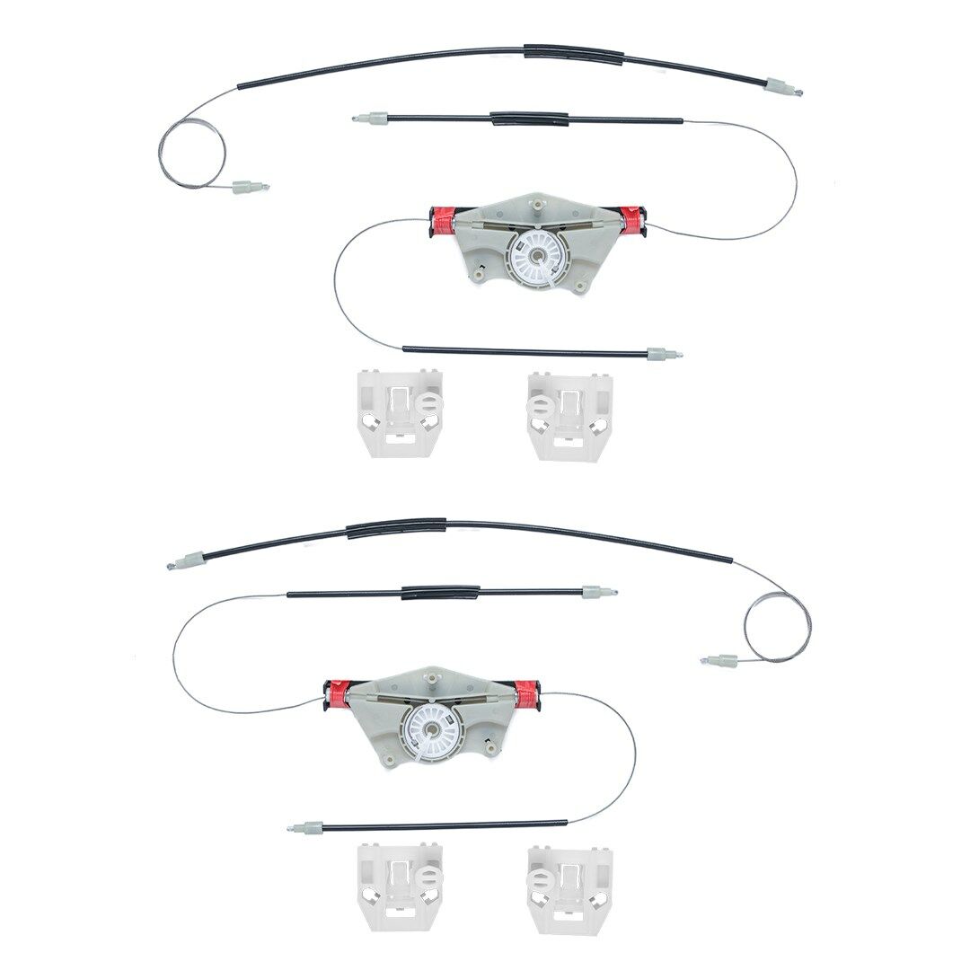 Front Door Glass Repair Kit-Right-Left-SET for Skoda Fabia
