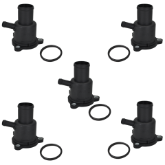 Thermostat Cover and Gasket 5 Pcs for Renault Clio, Megane, Laguna, Scenic
